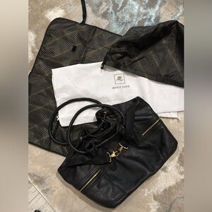 Rosie Pope Leather Diaper / Weekender Bag